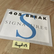 Peugeot 405 break Signature