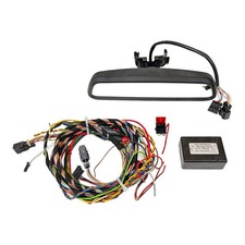 Rétroviseur Intérieur Taxi Miroir Noir Hale Electronique Faisceau VW Caddy 2K