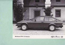 photo de presse / press photo original Alfa Romeo GTV 6  1985