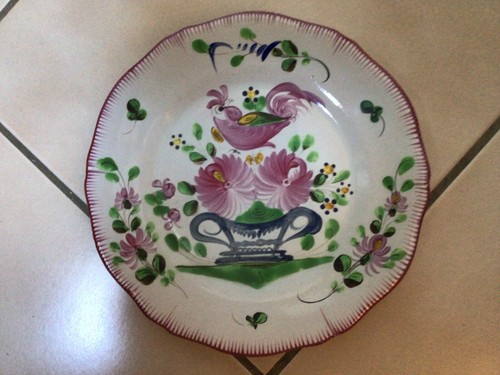 Assiette ancienne strasbourg - assiette,