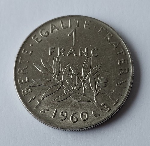 Pièce franc 1960 - de, 1