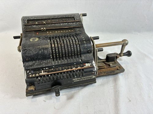 Machine calculer brunsviga - machine,