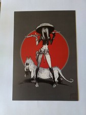 Ex-Libris  (non signé)  ,  Cromwell  (Anita Bomba) 