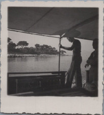 France, Cannes, Sur un bateau