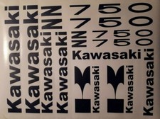 Planche de stickers KAWASAKI Z750 Z 750 4 COLORIS AU CHOIX