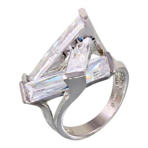 Sterling silver 925 rhodium - silver,