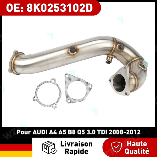 Downpipe dpf inox - inox, pour