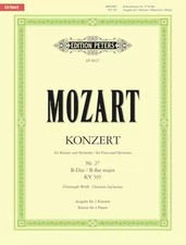 Concert 27 bes kv595 piano