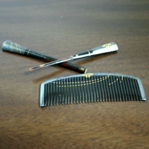 Peigne ancien japonais - , en