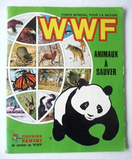 album de vignettes WWF animaux