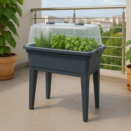 Balcon lit surélevé - , +
