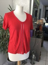 Tee-shirt ajouré haut MAJE