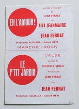 Partition sheet music JEAN