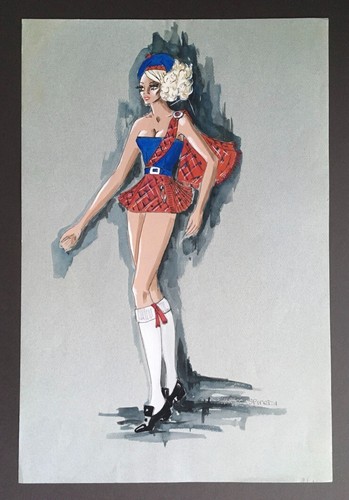 Vintage original artwork - vintage, by