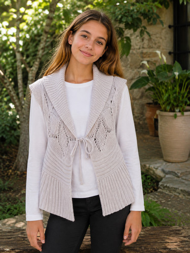 Gilet fille jean bourget - fille,