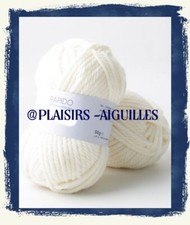 2 Pelotes de laine RAPIDO ECRU