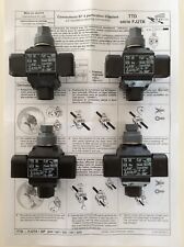 4 Connecteurs Branchement sous tension edf TTD101 de 6-54 à 6-35mm2 Caravane