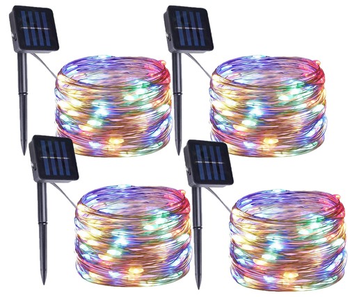 Pack 132ft 400led solar - pack,