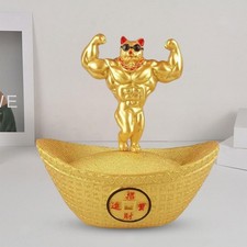Statue de chat porte-bonheur