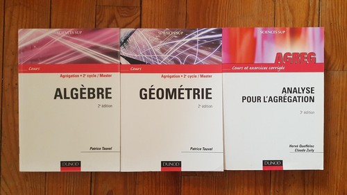 Lot agrégation mathématiques - agrégation,