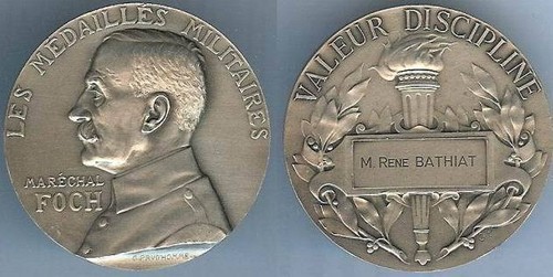 Médaille table maréchal - médaille,