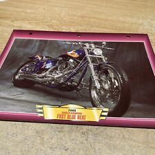 Harley Davidson 1340 FXST 2000 fiche carte moto passion collection Atlas