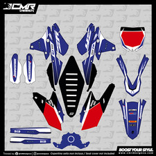 Set Graphiques pour Yamaha Adhésifs Crystal YZF 125 250 2014 2015 2016 2017 2018