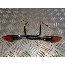 2 x clignotant 14 led 12v universel adaptable pour moto scooter quad ...