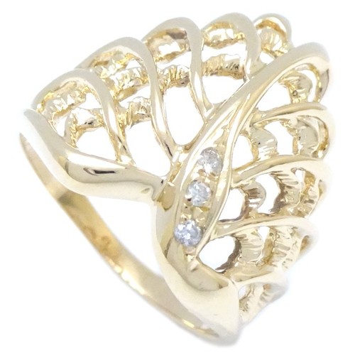 Bague jaune 18 - 18, carats