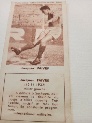Carte image footballeur - image,