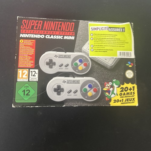Nintendo super nes mini - nintendo,