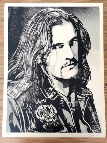 Shepard fairey lemmy - shepard,