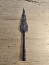 ancienne pointe de lance indienne asie arme L33cm