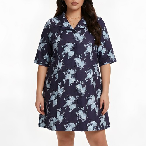 Robe chemise vintage années