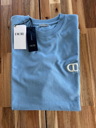 Christian dior tshirt bleu - dior,
