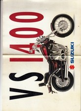 PROSPECTUS MOTO SUZUKI VS 1400 INTRUDER