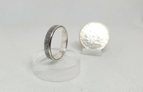 Bague pièce monnaie - bague,