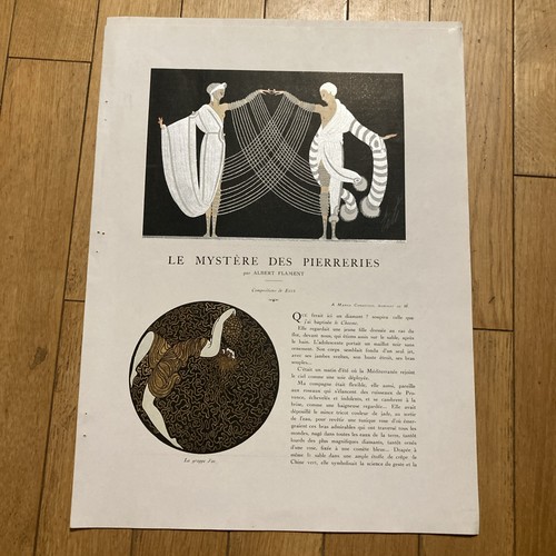 Erte art deco - le, mystere