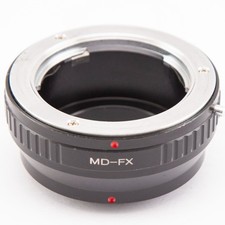 Bague d'adaptation Minolta MD à Fuji FX / lens mount adapter Fujifilm FX
