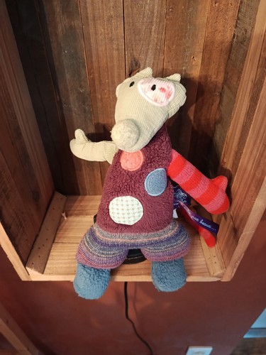 Peluche doudou loup - doudou, les