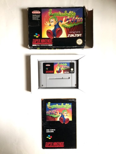 Lemmings super nintendo snes - nintendo,