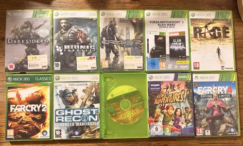 Lot jeux xbox 360 - 10,