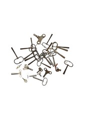 LOT 29 CLÉ ANCIENNE REMONTOIR HORLOGE JOUET MÉCANIQUE MONTRE PENDULE