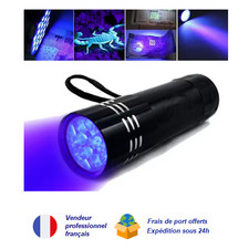 Lampe poche 9 led - lampe, uv