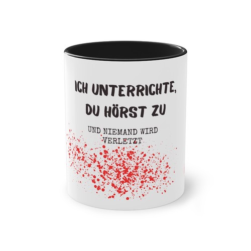 Tasse ich unterrichte du - unterrichte,,