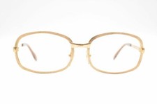 Lunettes Vintage Tilt Ronde Or Années 50 Monture NOS