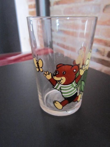 Verre moutarde roudoudou et - a,