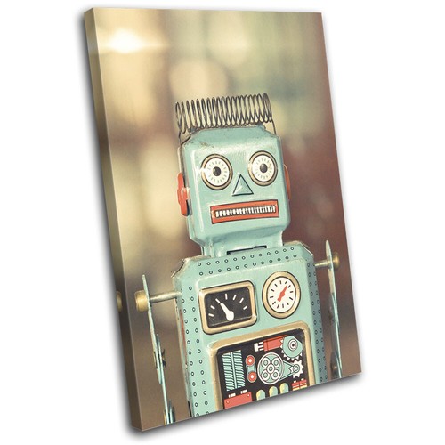 Robot vintage toy for kids - toy,