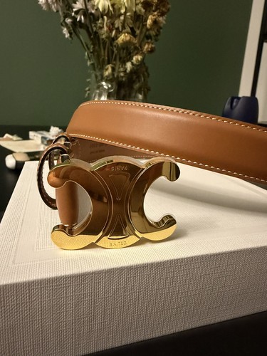 Ceinture celine triomphe - celine, cuir
