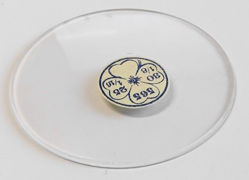 Verre montre poche gousset - verre,